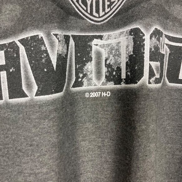 Harley Davidson San Francisco Long Sleeve Tee 2XL Dragon Sleeve Fishermans Wharf - Picture 8 of 12